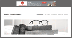 Desktop Screenshot of bookspressreleases.com